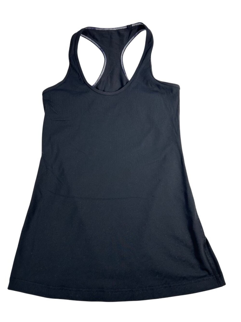Lululemon Black Racerback Tank Top Women's Activewear Stretch See Measurements